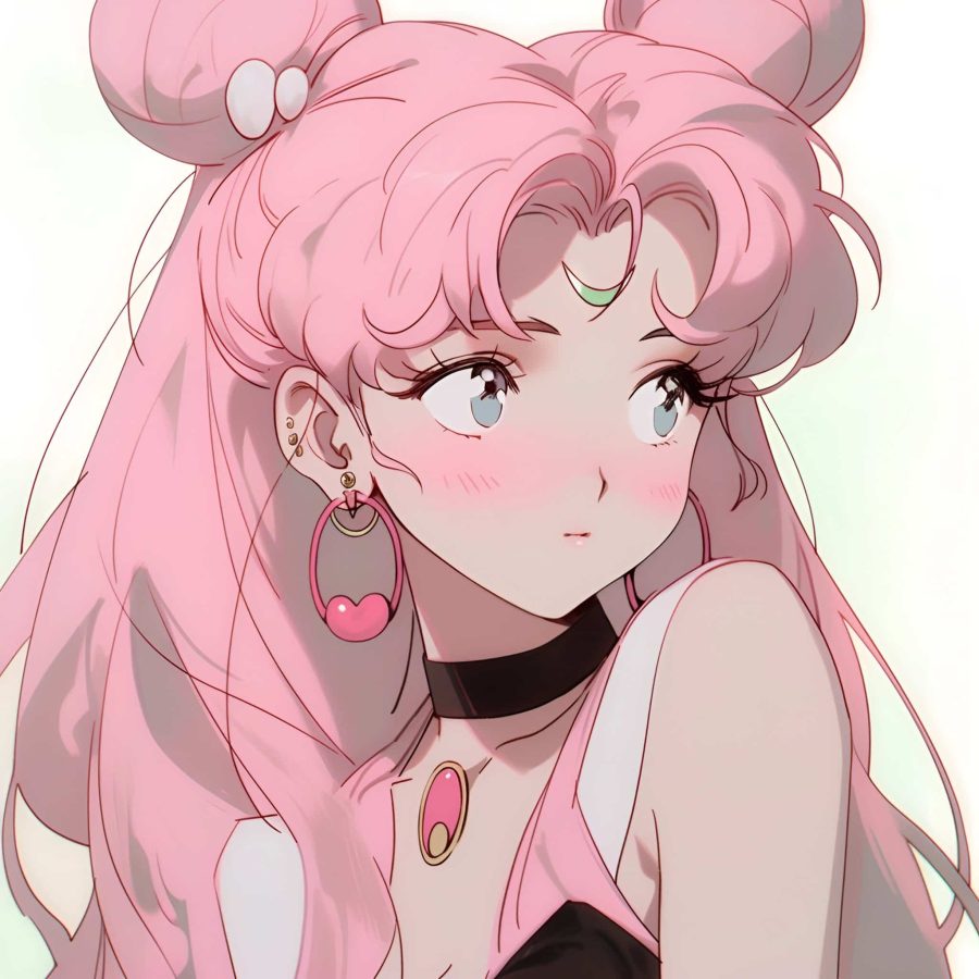 旧漫美少女战士水冰月女生头像 AI绘画动漫美女头像_3