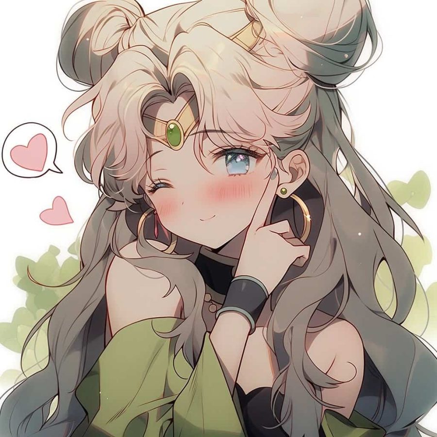 旧漫美少女战士水冰月女生头像 AI绘画动漫美女头像_8