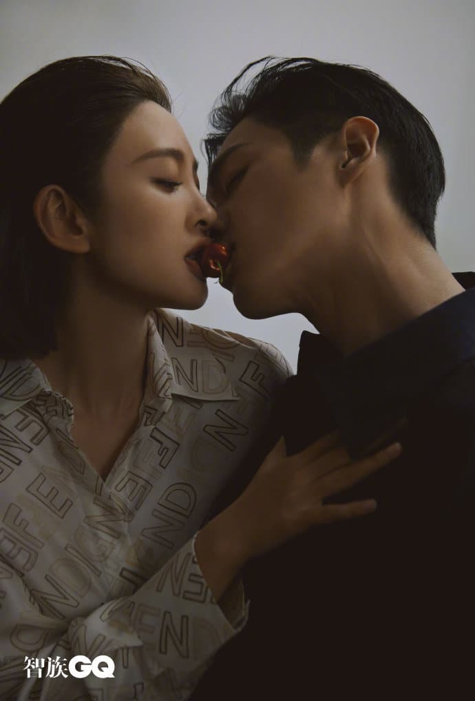 张若昀唐艺昕双人智族GQ 杂志  多少有点沙雕！_7