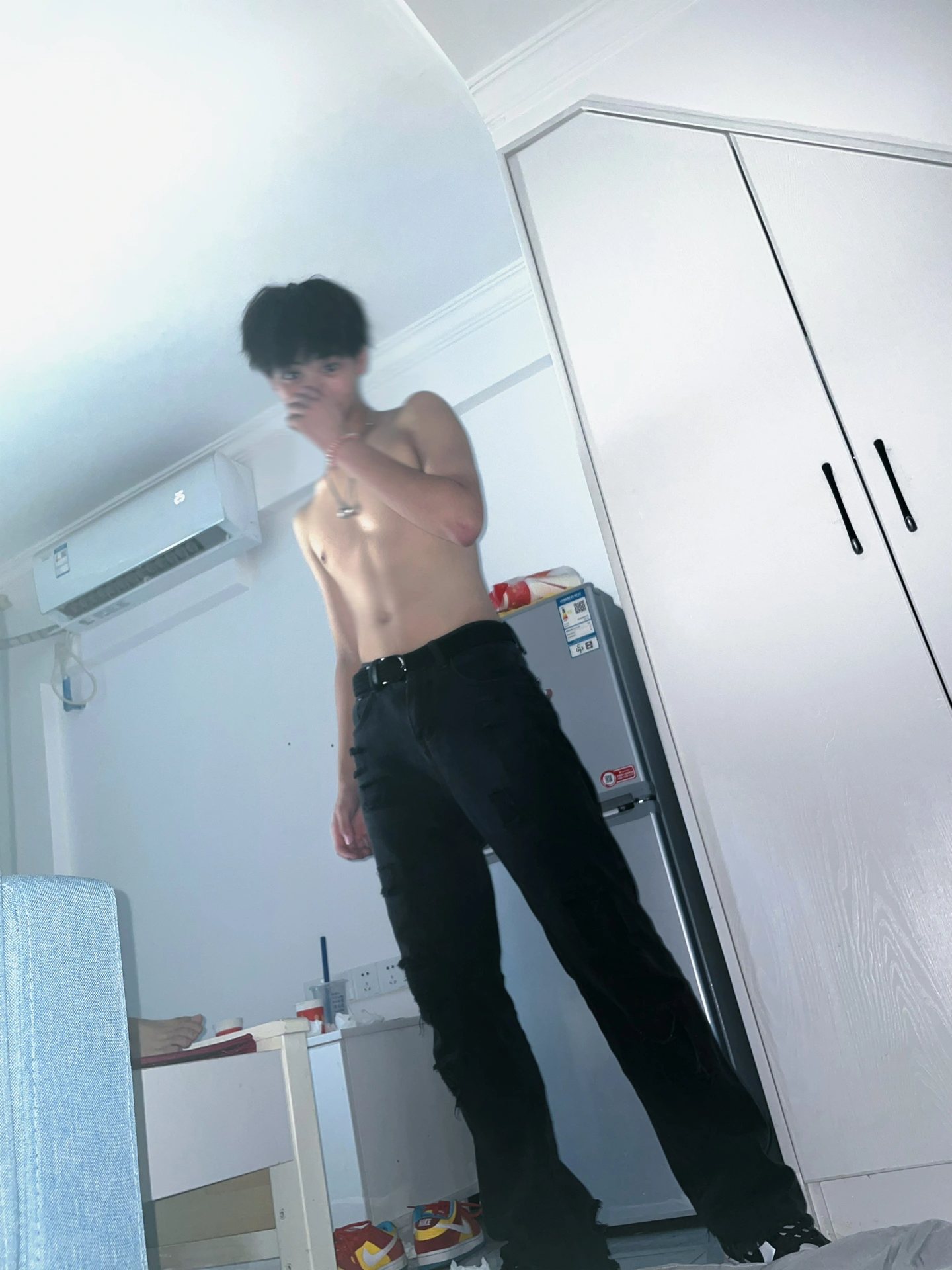 晒晒16岁儿子竖起来的照片 ,16岁儿子立起来了！_2