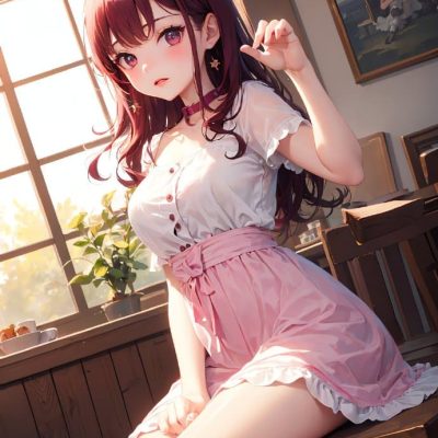 14岁孩子穿的内裤被说幼稚 AI绘画14岁女孩