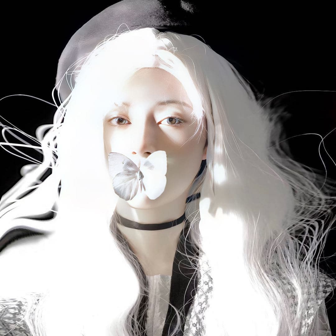 头像女INS高级质感冷淡真人图片，女生头像ins高级质感干净_17