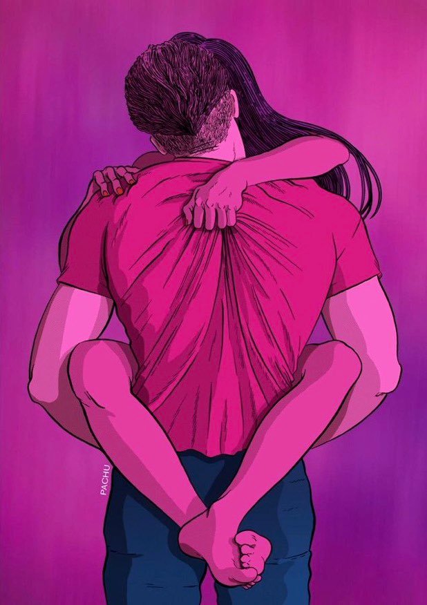 双腿夹住男朋友腰部对方什么感觉？_1
