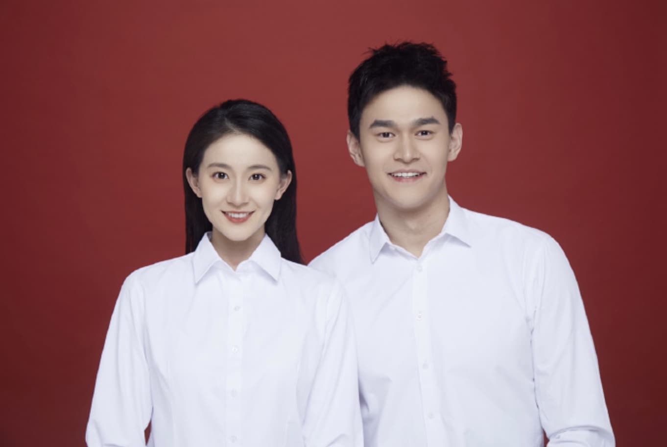 孙杨张豆豆官宣结婚 结婚照图片_1
