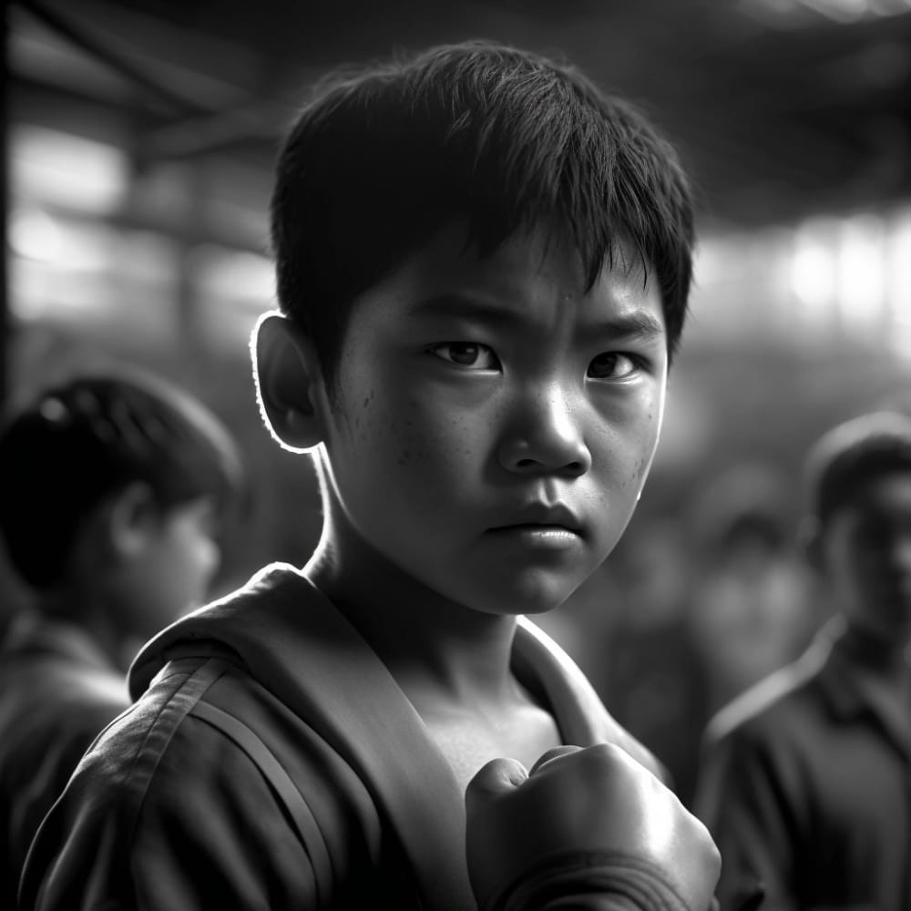 八角笼中 散打少年AIi头像  生如蝼蚁,逆光而行_3