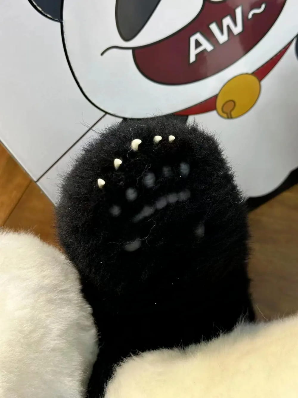 男的送了女的个熊猫，熊猫花花玩偶图片_6