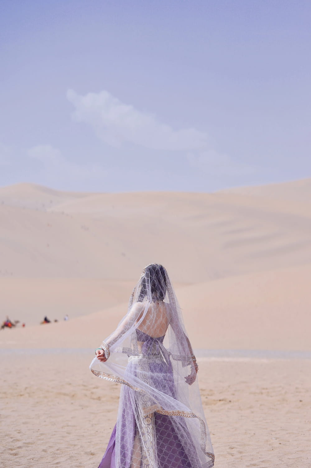 敦煌西域公主写真图片，敦煌妆造厘花屿_10