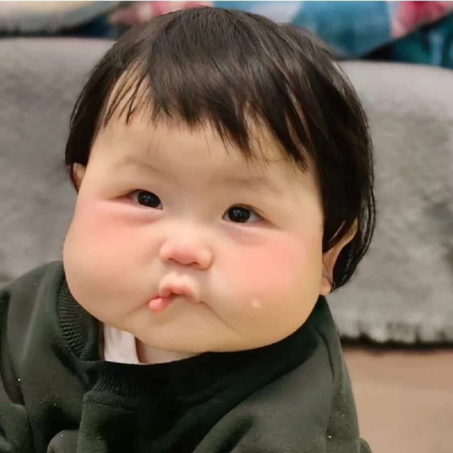 很火的可爱萌娃小男孩小女孩头像 又萌又可爱微信头像_13