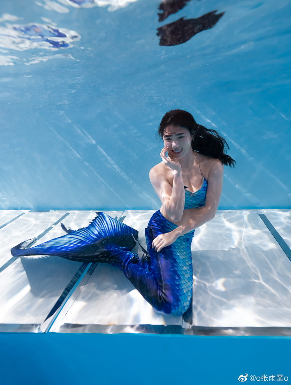 世界泳联锦标赛亚军张雨霏复刻美人鱼美照_4