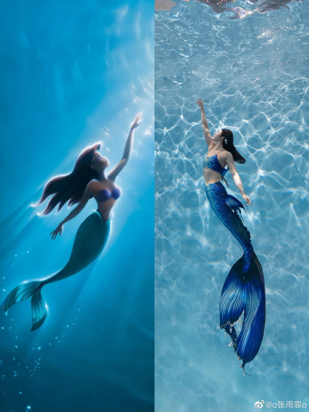 世界泳联锦标赛亚军张雨霏复刻美人鱼美照_5