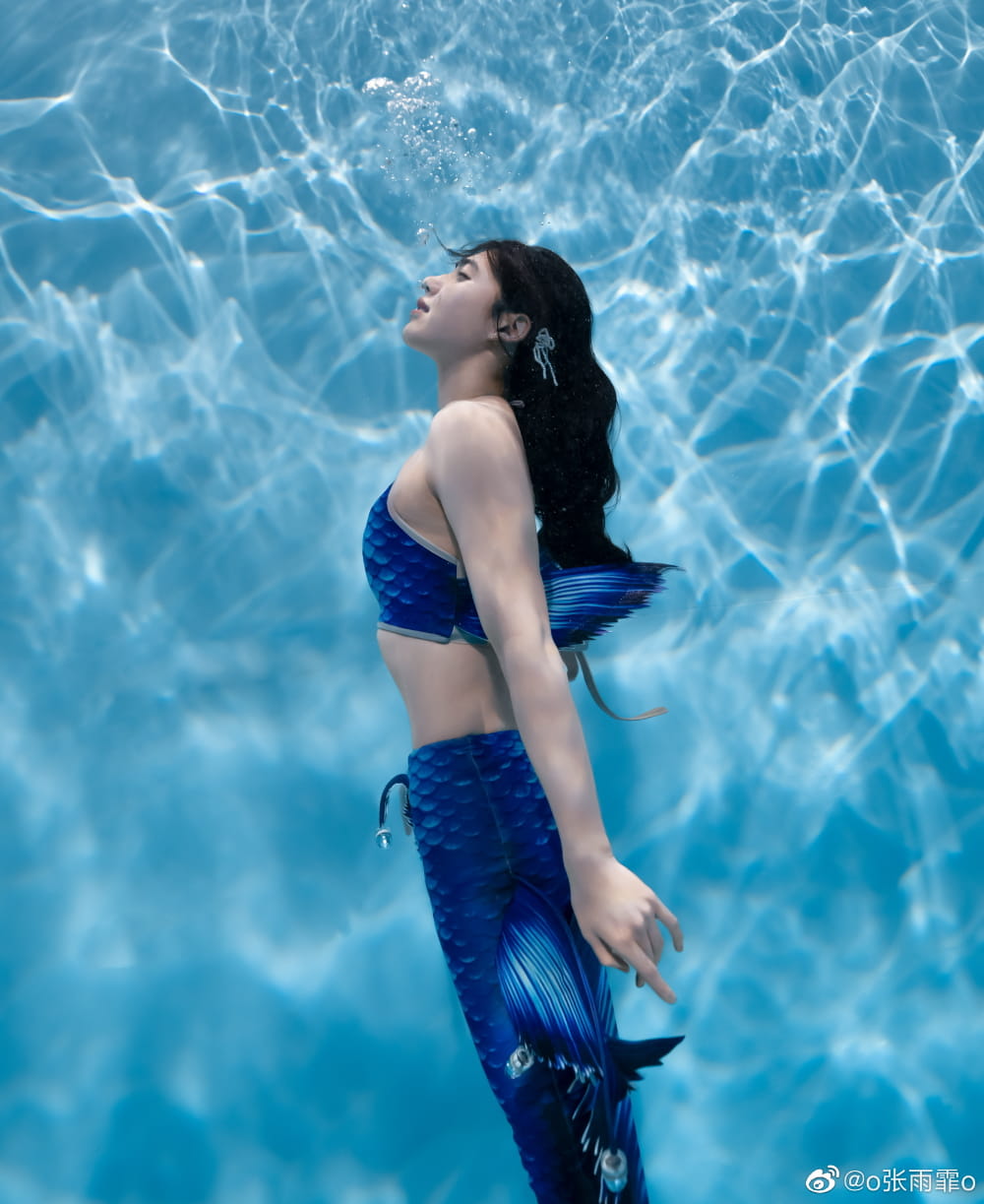 世界泳联锦标赛亚军张雨霏复刻美人鱼美照_6