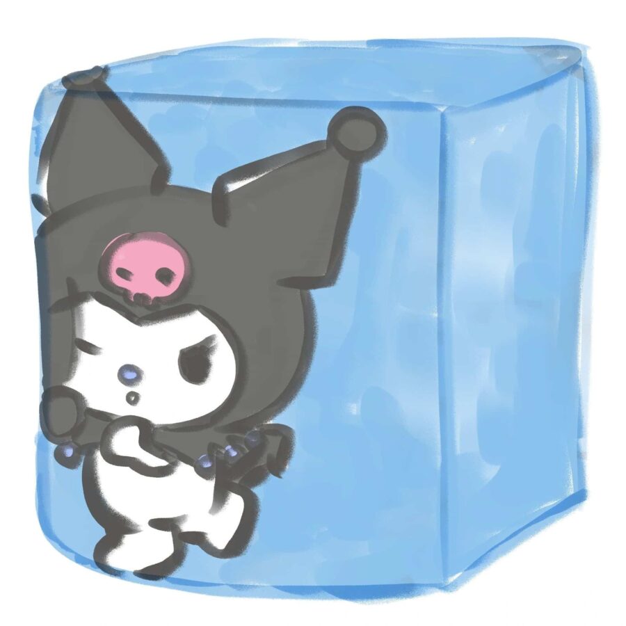 夏日三丽鸥插画版微信头像 三丽鸥成员冰块冰激凌可爱造型头像_3