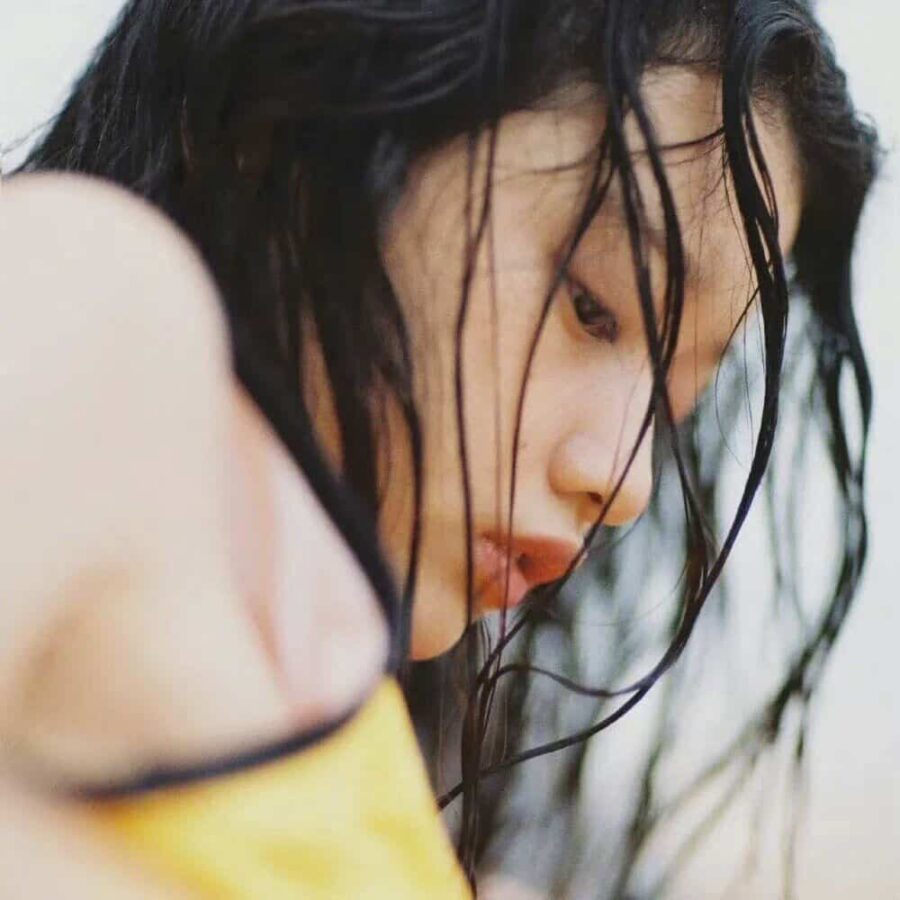 心心念念可爱清纯真人女生微信头像 纯欲多巴胺女孩头像_1