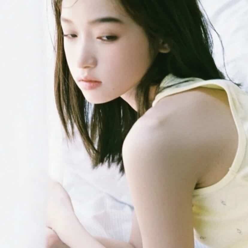 心心念念可爱清纯真人女生微信头像 纯欲多巴胺女孩头像_4