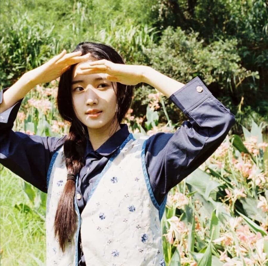 心心念念可爱清纯真人女生微信头像 纯欲多巴胺女孩头像_5