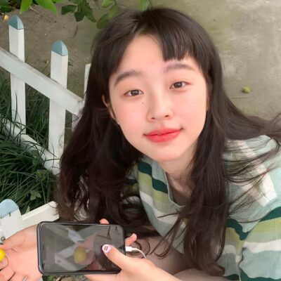 心心念念可爱清纯真人女生微信头像 纯欲多巴胺女孩头像