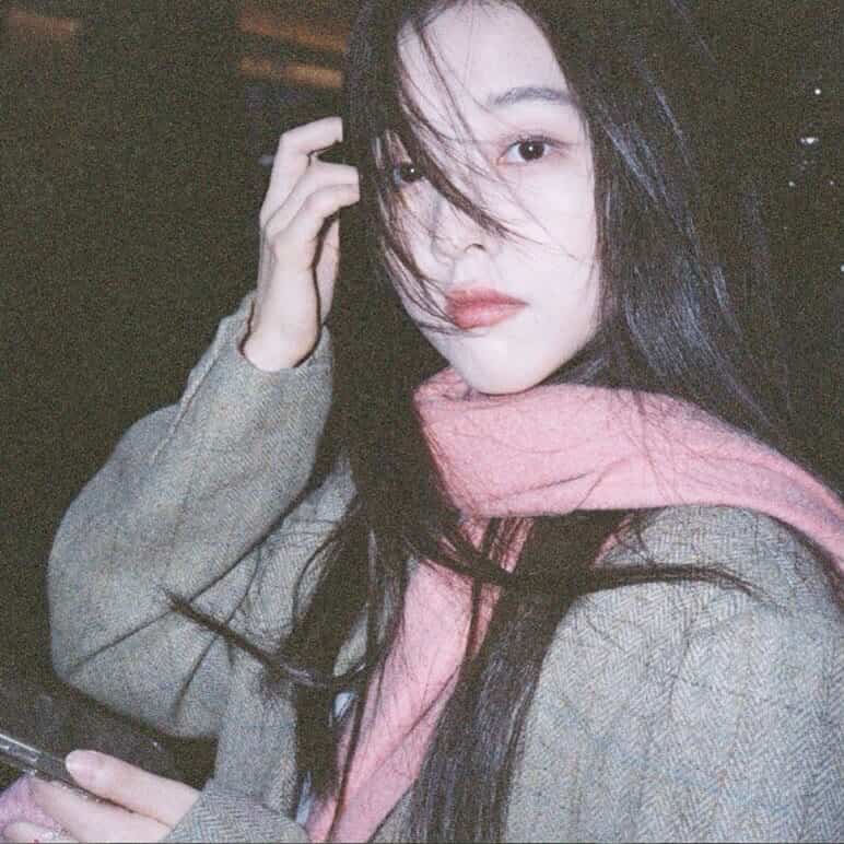 心心念念可爱清纯真人女生微信头像 纯欲多巴胺女孩头像_12