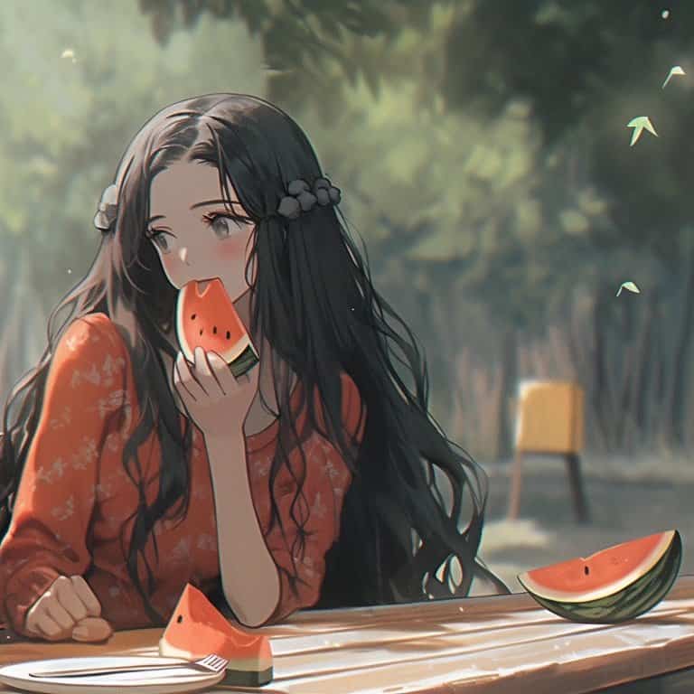 超甜动漫男孩女孩情侣头像 AI绘画一人一半高质量旧漫情头_16