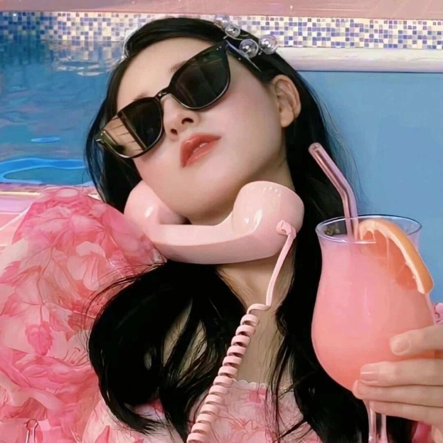 女生适合永久做头像的图片 长期不换真人照片氛围感女头_2