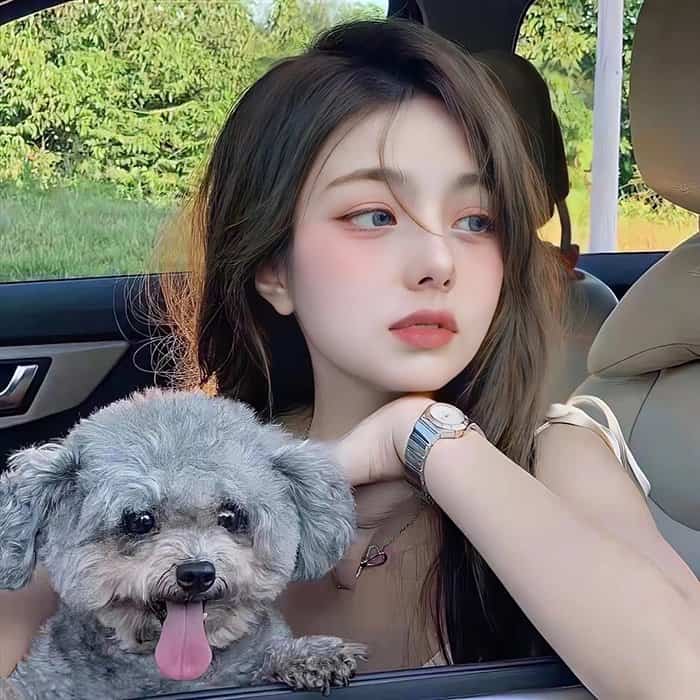 女生适合永久做头像的图片 长期不换真人照片氛围感女头_7
