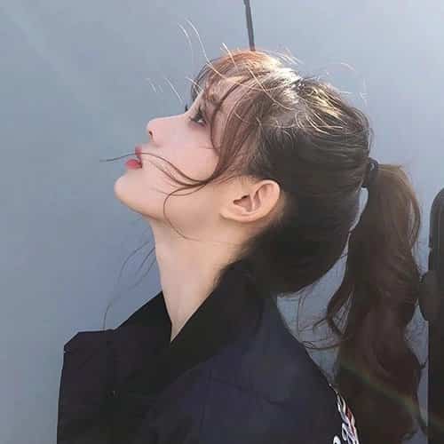 女生适合永久做头像的图片 长期不换真人照片氛围感女头_17