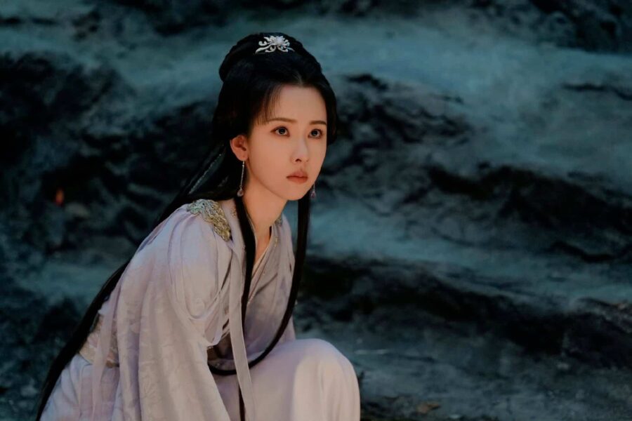 张晚意陈都灵古装情头 苍玄乔婉娩情侣头像 卧龙凤雏就是认不出来！_1
