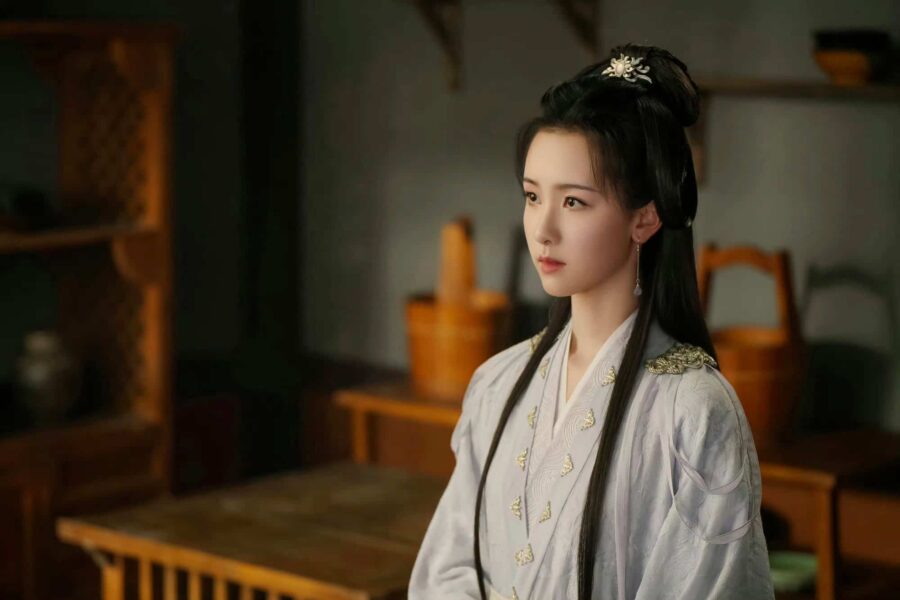 张晚意陈都灵古装情头 苍玄乔婉娩情侣头像 卧龙凤雏就是认不出来！_5