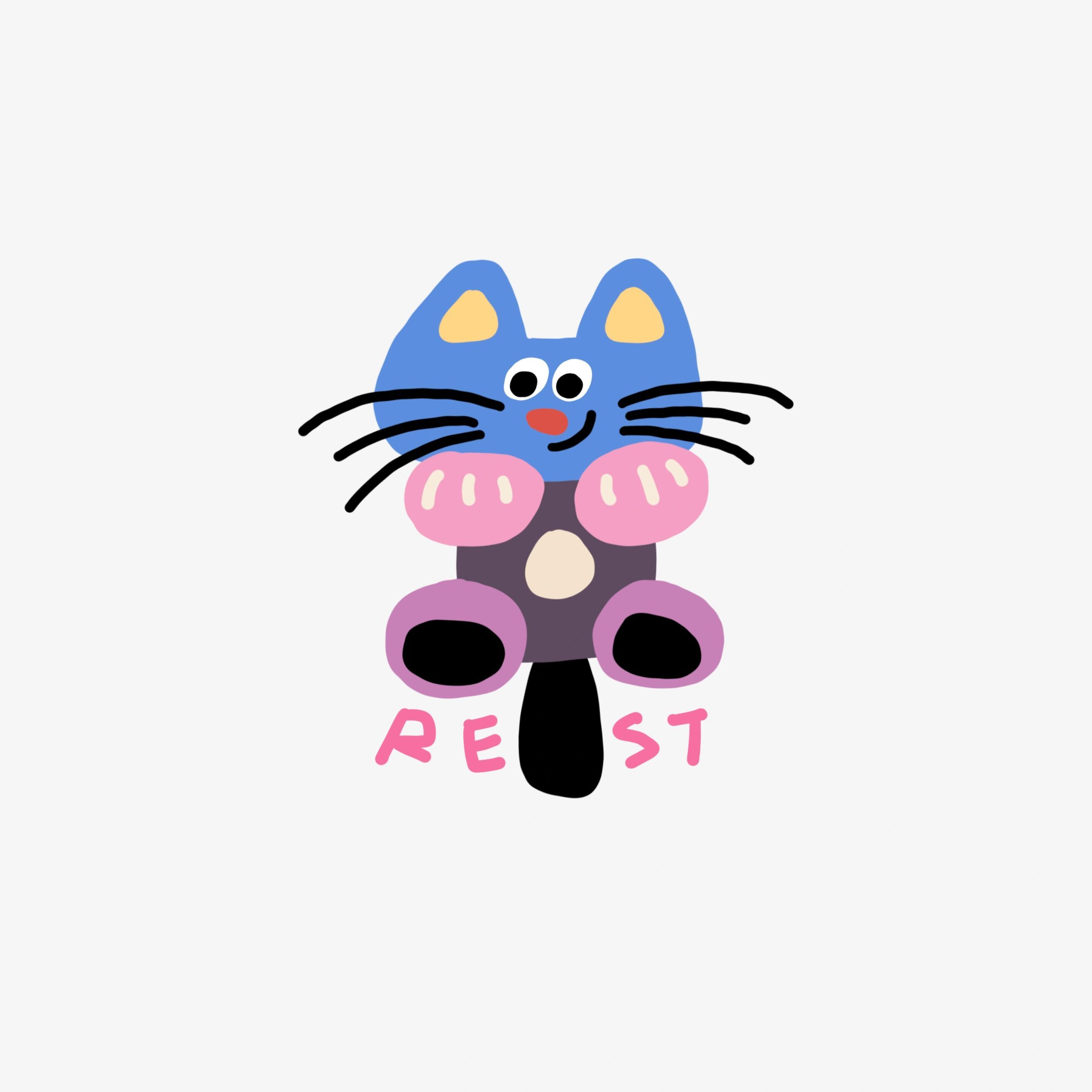 卡通Q版萌图猫, 小众不易撞的头像猫咪搞怪_2