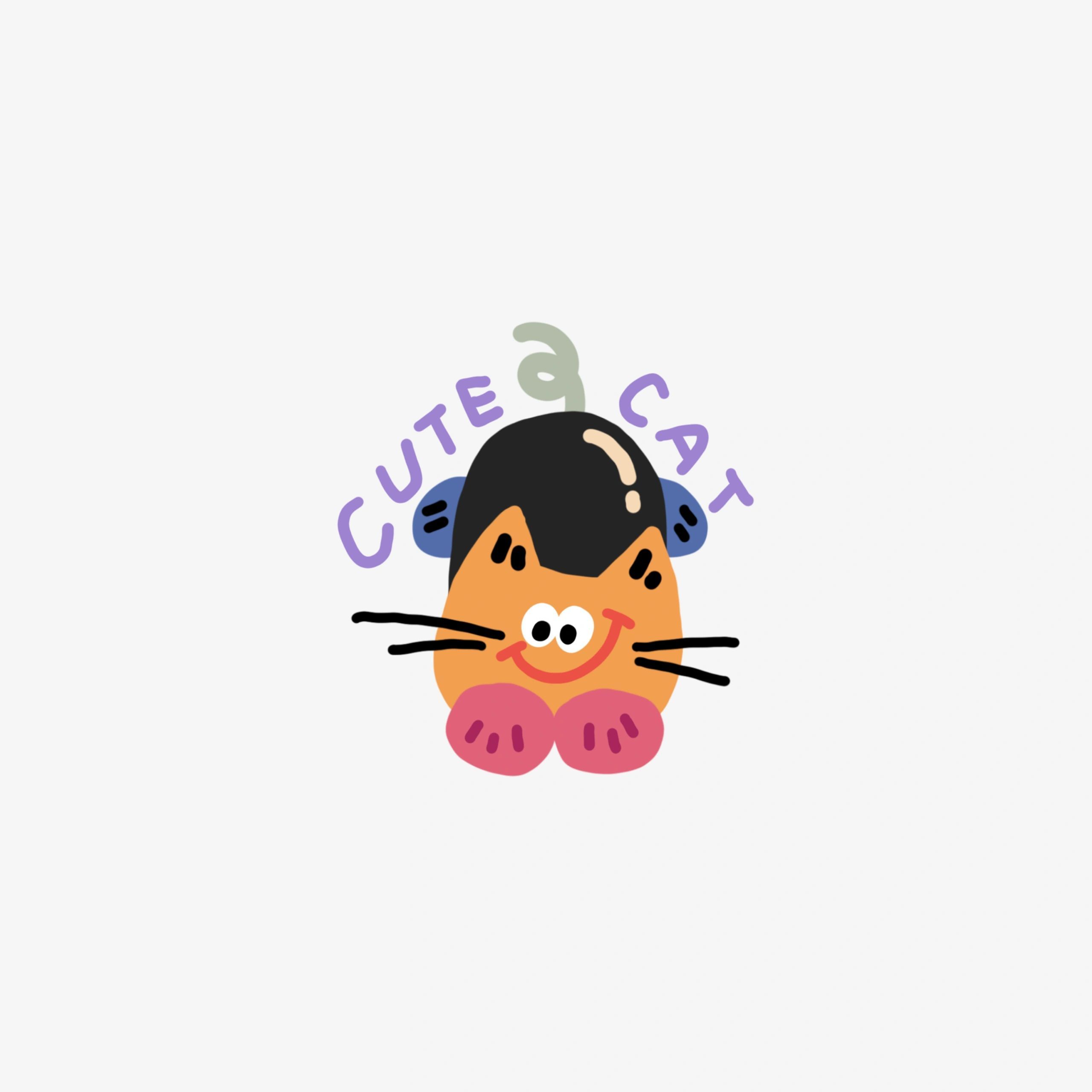 卡通Q版萌图猫, 小众不易撞的头像猫咪搞怪_7