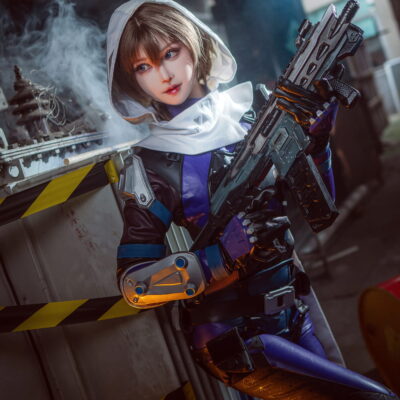 露兒大魔王cosplay  《高能英雄》锐影
