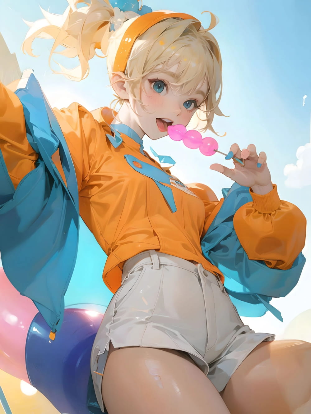 《王者荣耀》姬小满流着口水红着脸图片_2