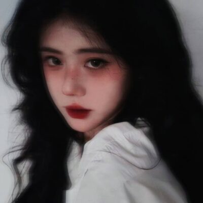 好看又EMO的女生头像无水印图片