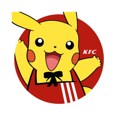 KFC肯德基疯狂星期四 神奇宝贝梦幻精灵头像