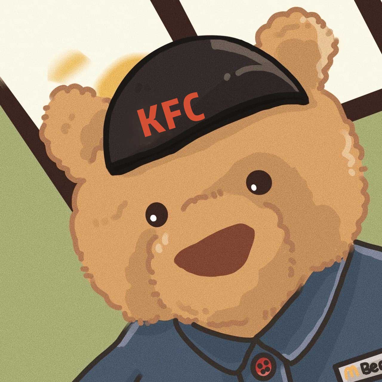 肯德基麦当劳CP情侣头像 世纪大联名_4