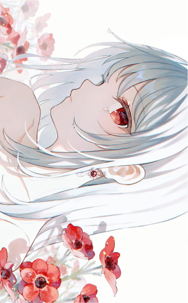 清凉唯美二次元梦幻少女多个配色_2