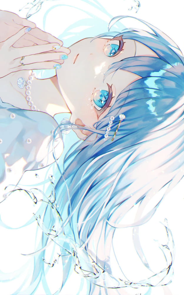 清凉唯美二次元梦幻少女多个配色_8