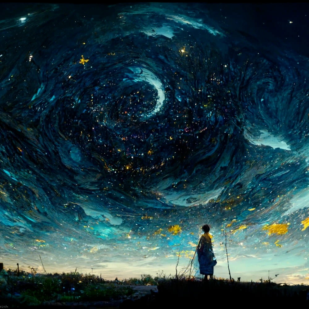 适合冷月星空的头像,冷月星空微信头像图片_10