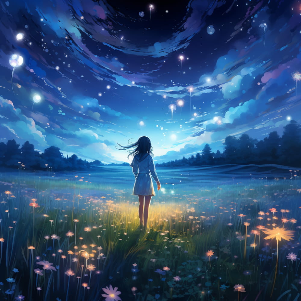 适合冷月星空的头像,冷月星空微信头像图片_15