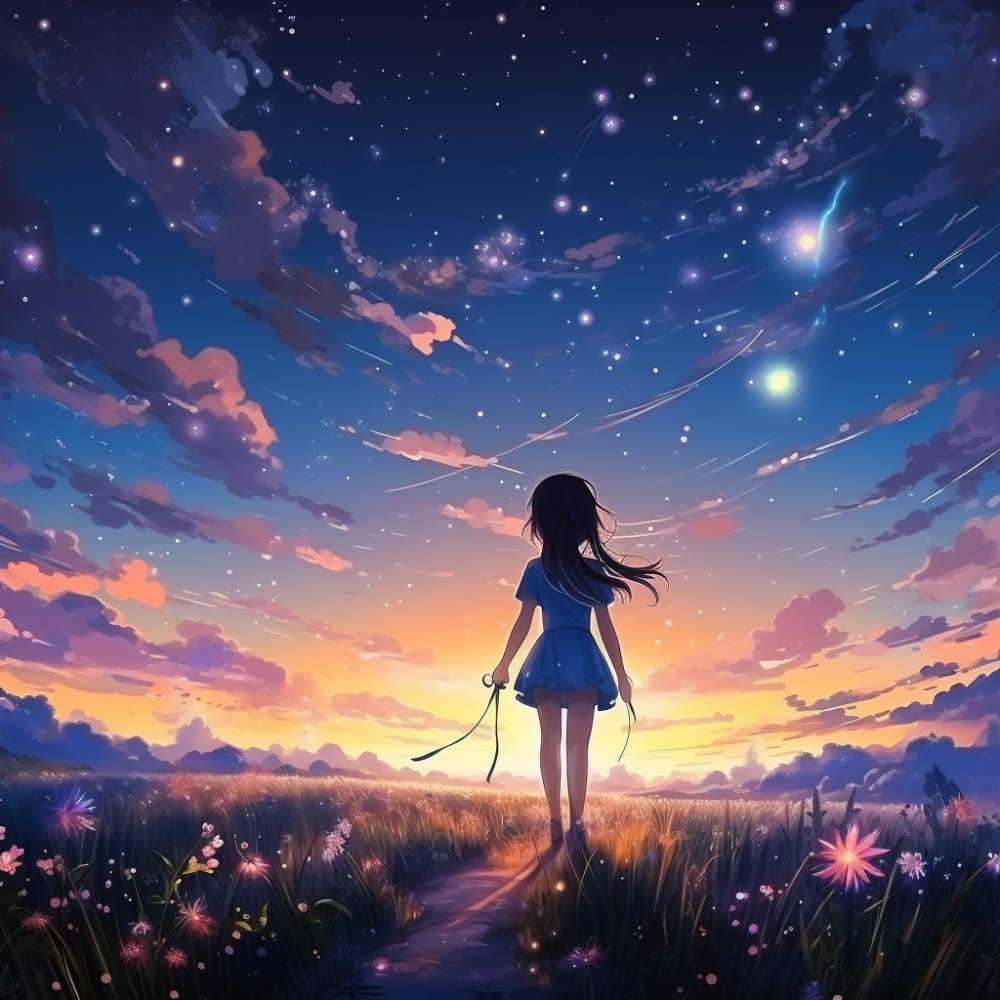 适合冷月星空的头像,冷月星空微信头像图片_19