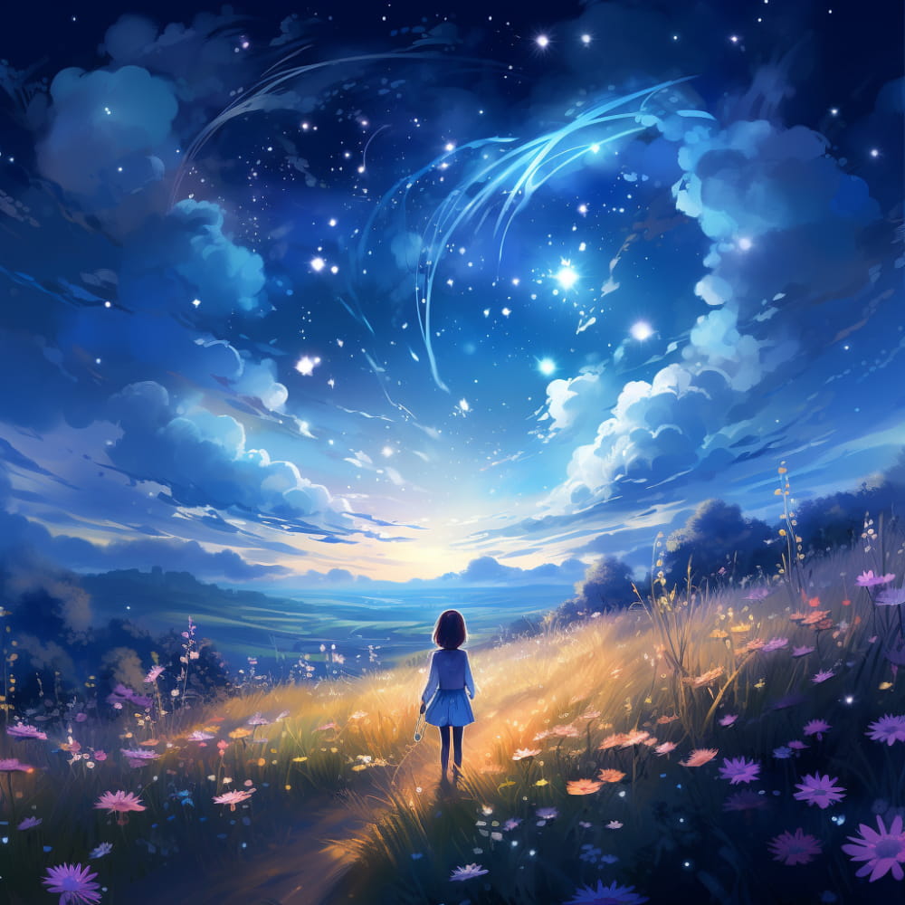 适合冷月星空的头像,冷月星空微信头像图片_20