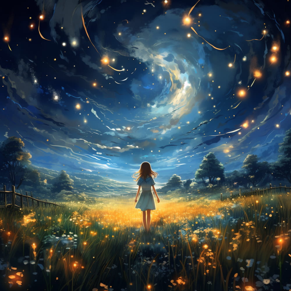 适合冷月星空的头像,冷月星空微信头像图片_22