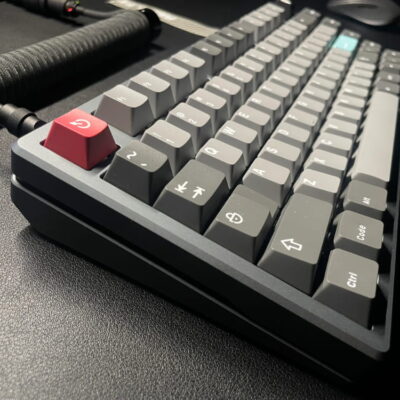 gray studio aero75键盘实拍图 质感不错