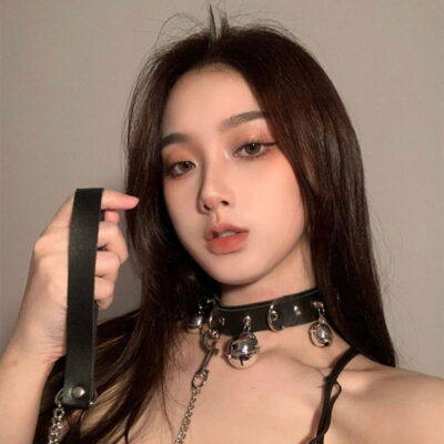 女戴狗链子的情头图片,比较污的情头