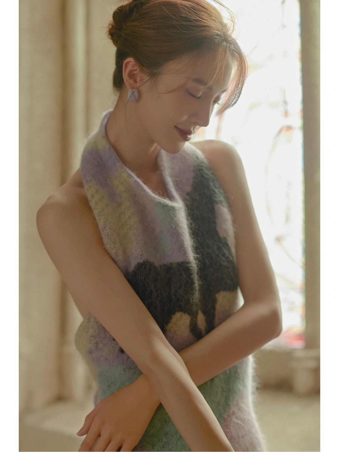 金晨露腰裝圖片，金晨美背高清圖片_6