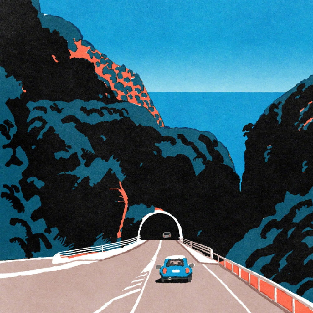 治愈系头像天花板，北海日本画家Kento Iida 治愈系插画_13