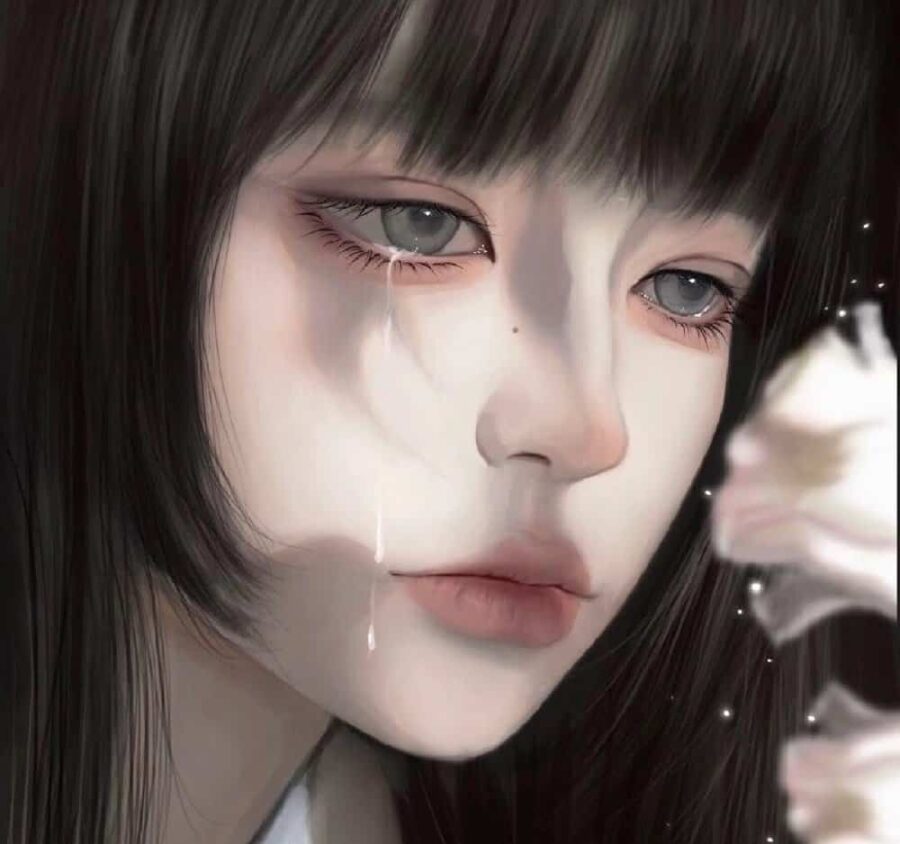 高冷辣妹御姐风大眼睛女孩漫画头像 女生动漫冷酷霸气图片_7