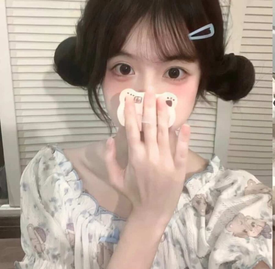 小众好看不易撞甜美真人照片女生头像 可爱女孩自然正面照女头图_2