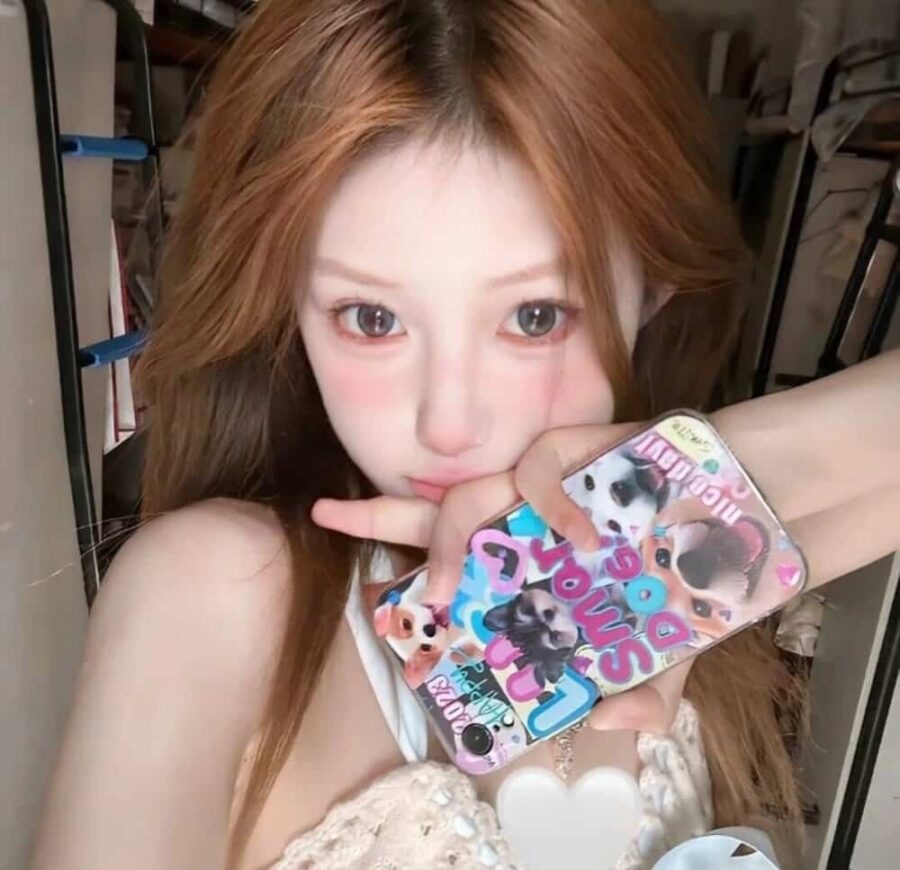 小众好看不易撞甜美真人照片女生头像 可爱女孩自然正面照女头图_13