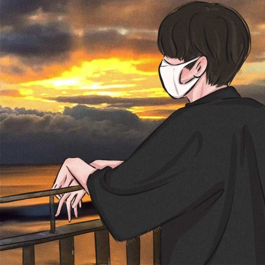 小众不易撞手绘插画版气质男生头像 女孩喜欢的男孩子头像_1