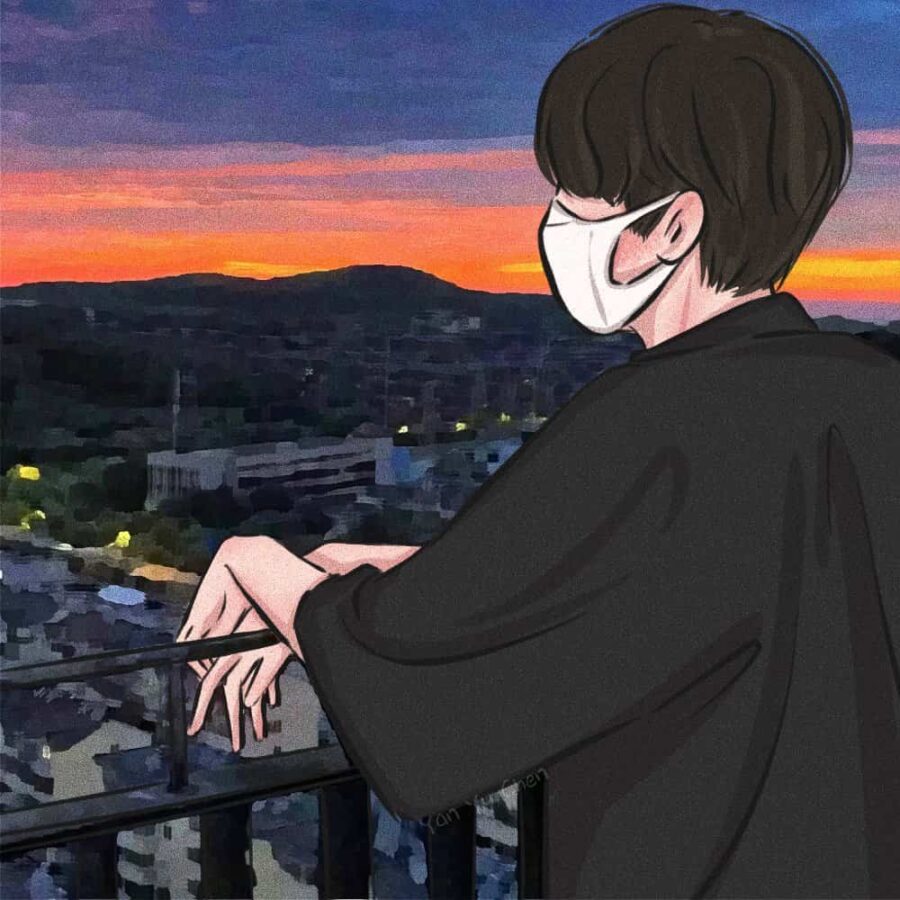 小众不易撞手绘插画版气质男生头像 女孩喜欢的男孩子头像_5